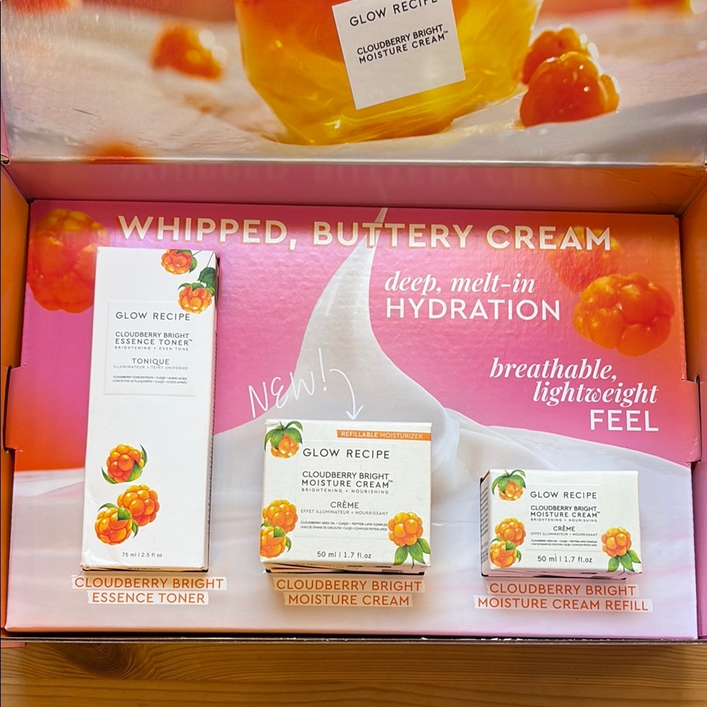 Glow Recipe Cloudberry Bright Skincare Set